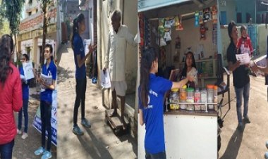 NEWS: राष्ट्रीय सेवा योजना इकाई की बड़ी पहल, टी.बी को लेकर चलाया जागरूकता अभियान, सार्वजनिक स्थानों पर पेम्पलेट्स किए वितरित, आम लोगों को किया जागरूक, पढ़े खबर