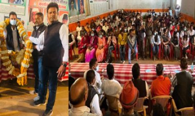 NEWS: NSUI प्रदेश अध्यक्ष मंजुल त्रिपाठी पहुंचे नीमच, 51 किलों की पुष्पमाला से इन्होंने किया भव्य स्वागत, छात्र-छात्राओं को किया संबोधित, बोले- BJP शिक्षा पाठयक्रम में कर रही है बदलाव, पढ़े खबर