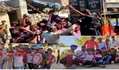 NEWS: गांव जमुनिया खुर्द में निकली धुलेडी की गैर, डीजे की धुन पर उत्साह के साथ झूमे युवा, पढ़े खबर