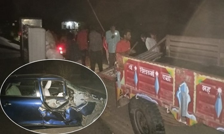 BIG NEWS: नारायणगढ़-मल्हारगढ़ की सुनसान सड़क, अचानक कार और ट्रैक्टर में भिड़ंत, एक महिला सहित तीन घायल, पुलिस जांच में जुटी, पढ़े नरेंद्र राठौर की खबर