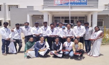 WOW ! B.R संस्था का सकोरा विथ सेल्फी अभियान, SP कार्यालय और POLICE थानों सहित यहां किएं सकोरे वितरित, दिया ये संदेश, पढ़े खबर