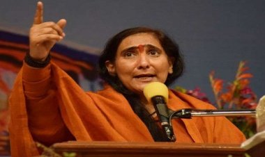 BIG NEWS: लाउड स्पीकर मामला, मंदसौर में मीडिया से रूबरू हुई साध्वी ऋतंभरा, अजान पर दिया ये विवादित बयान !... पढ़े खबर और देखें वीडियों