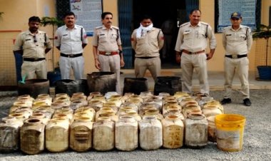 NEWS: कुकड़ेश्वर पुलिस की ग्राम मोया में दबिश, 1500 लीटर लहान किया जब्त, मौके पर ही कराया नष्ट, पढ़े खबर