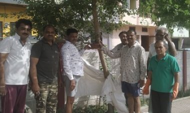 NEWS: संकल्प पर्यावरण मित्र संस्था पहुंची स्किम नम्बर 34, पहले किया श्रमदान फिर लगाएं पक्षियों के लिए सकोरे, तो रहवासियों ने लिया ये सकल्प, पढ़े खबर