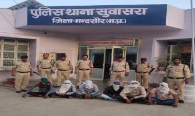 BIG NEWS: सुवासरा पुलिस की बड़ी कार्यवाही, 6 आरोपी गिरफ्तार, मामला पत्रकार के साथ मारपीट और लूट का, पढ़े खबर 