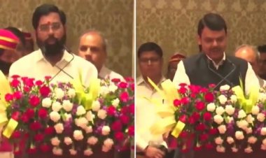 BIG NEWS: महाराष्ट्र में बड़ा उलट फेर, एकनाथ शिंदे मुख्यमंत्री तो फडणवीस बने डिप्टी सीएम, पीएम सहित इन बड़े नेताओं ने दी बधाई, पढ़े खबर