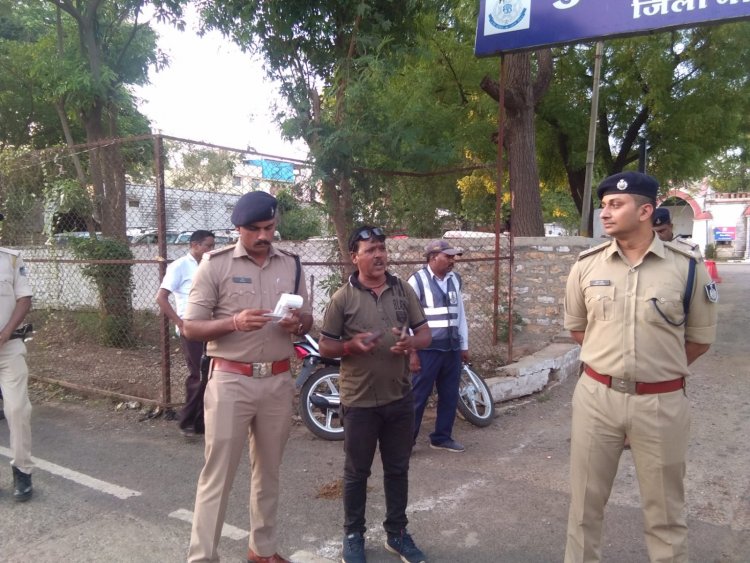 NEWS: यातायात पुलिस अब हुई हाईटैक, एसपी वर्मा ने किया इस मशीन का शुभारंभ, पढ़े खबर