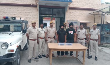 BIG NEWS: बैखोफ कर रहे थे बाइक की सवारी, जलीया फंटे पर निम्बाहेड़ा पुलिस से हुआ सामना, तलाशी में खुला ये राज, 2 आरोपी गिरफ्तार, क्या हैं पंजाब से कनेक्शन, पढ़े खबर 