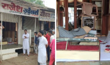 BIG NEWS: चोरों ने कराई शहर के बीच आमद दर्ज, मूलचंद मार्ग पर ज्वैलरी दुकान को बनाया निशाना, फिर दिया इस बड़ी वारदात को अंजाम, केन्ट पुलिस जुटी दो नकाबपोश की तलाश में, पढ़े खबर