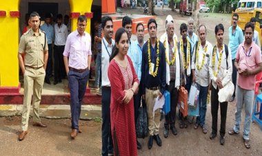 ELECTION NEWS: जिला कलेक्टर और एसपी पहुंचे रतनगढ़, केंद्रों का लिया जायजा, रतनगढ़ में शांतिपूर्ण तरीके से मतदान संपन्न, पढ़े खबर