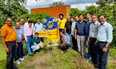 NEWS: लायन्स सेन्ट्रल ने मनाया पदस्थापना समारोह, ला. मनिंदर सिंह चण्डोक ने किया पौधा रोपण, तो पर्यावरण मित्र मंडल को लेकर कहीं ये बात, पढ़े खबर 