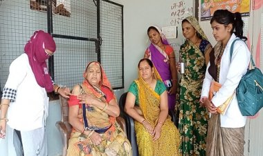 NEWS: दस्तक अभियान, ग्राम हांसपुर पहुंची स्वास्थ्य विभाग की टीम, इन बच्चों की निःशुल्क जांच, फिर दी ये सलाह, पढ़े मनीष जोलान्या की खबर