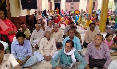 NEWS: श्री राम मंदिर मनासा पर  श्री मद भागवत कथा का आयोजन,जो सब छोड़ कर भगवान का भरोसा करता है, वहीं पार उतरता है-पं. जितेंद्र शर्मा  