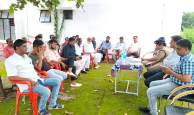 NEWS : आने वाले एक के बाद एक त्यौहार,रामपुरा में हुई अहम् बैठक,प्रशासन सहित जागरूक लोग रहे मौजूद,इन मोड़दो पर चर्चा,पढ़े ये खबर