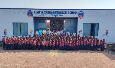 NEWS: आदित्य सरकार इंग्लिश स्कूल में मनाया हिंदी पखवाड़ा दिवस, काव्य गोष्टि व सम्मान समारोह का भी आयोजन, पढ़े खबर