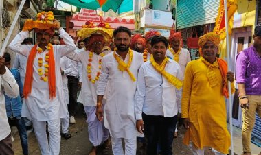 NEWS : मनासा नगर के भाटखेड़ी  नाके पर सात दिवसीय श्रीमद भागवत कथा का भव्य कलश यात्रा के साथ हुआ शुभारंभ, पढ़ें यह खबर