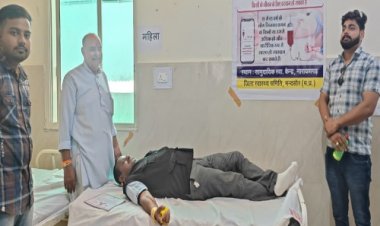NEWS: NEWS: प्रधानमंत्री मोदी का जन्मदिन आज, नारायणगढ़ शासकीय अस्पताल में रक्तदान शिविर का आयोजन, सरपंच प्रतिनिधि के नेतृत्व में हुआ संपन्न, पढ़े नरेंद्र राठौर की खबर