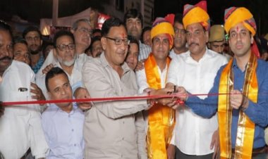 NEWS: नवरात्रि पर्व, आतिशबाजी और ढोल-नगाड़ों के साथ मेले का शुभारंभ, सहकारिता मंत्री आंजना ने क्षेत्रवासियों को दी शुभकामनाएं, पढ़े खबर