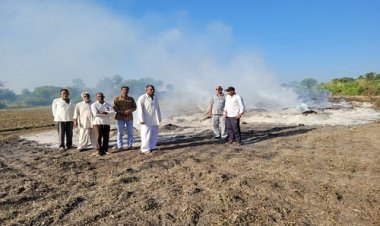 NEWS: खेत में कटाई कर रखी सोयाबीन, अचानक ढेर में लगी आग, कारण अज्ञात, किसान के लाखों का नुकसान, पढ़े खबर