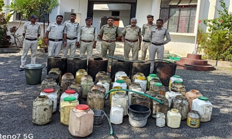 NEWS: आमलिया नाले के समीप रामपुरा पुलिस की दबिश, सैकड़ों लीटर लहान किया नष्ट, पढ़े खबर