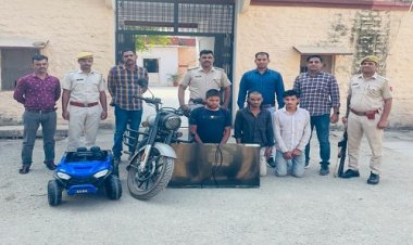 BIG NEWS: नीमच जिले के तीन युवक, और राजस्थान में की बड़ी चोरी, बुलेट, 12 बोर बन्दूक सहित उड़ाए आभूषण, फिर निम्बाहेड़ा पुलिस ने ली केंट व मनासा खाकी की मदद, आरोपी राकेश और सतीश सहित ये गिरफ्तार, पढ़े खबर