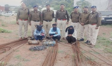 BIG NEWS: अफजलपुर क्षेत्र में मोटर और सरिया चोरी की वारदात, FIR के बाद पुलिस का एक्शन, संदिग्ध को लिया हिरासत में, पूछताछ में उगले राज, अब दो प्रकरण में तीन आरोपी गिरफ्तार, पढ़े खबर