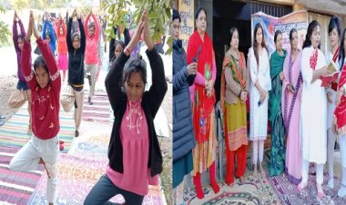 NEWS: 10 दिवसीय योग शिविर का समापन, नपाध्यक्ष स्वाति चौपड़ा ने कहां-  योग तनाव और चिंता को दूर करने के साथ आत्मविश्वास को विकसित करता है, पढ़े खबर
