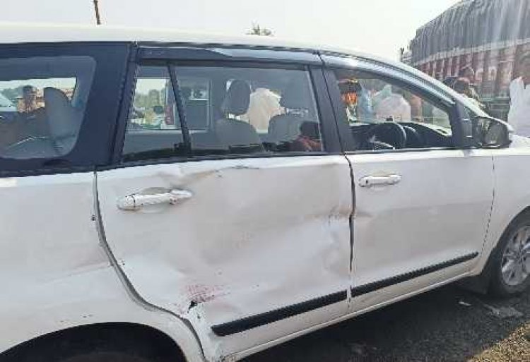 BIG NEWS: मंदसौर विधायक यशपाल सिंह सिसौदिया की कार को ट्रक ने मारी टक्कर, मौके पर लोगों की भीड़, पढ़े खबर