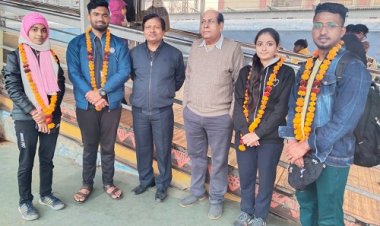 NEWS: रोहतक हरियाणा में राष्ट्रीय एकता शिविर का आयोजन, नीमच जिले के 4 विद्यार्थियों का चयन, निभाएंगे अपनी भागीदारी, संस्कृतियों से होंगे रूबरू, पढ़े रुपेश सारू की खबर