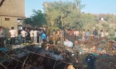 OMG ! पिपलियारावजी गांव, और कबाड़ के बाड़े में भीषण आगजनी, मीलों दूर तक दिखा धुआं, फिर मौके पर पहुंची दमकल, पढ़े मनीष जोलान्या की ये खबर