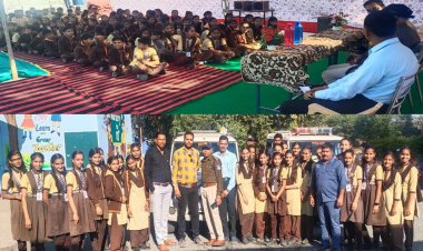 BIG NEWS: पिपलियामंडी नगर का स्कूल, अचानक सायरन बजाती हुई पहुंची डायल हंड्रेड, पहले मची हलचल, फिर बच्चों के चैहरे पर आई मुस्कान, विद्यार्थी भी बोले- थैक्यू पुलिस अंकल, क्या है पूरा मामला...! पढ़े ये खबर