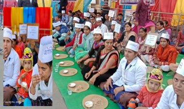 BIG NEWS: बच्चों के साथ मोर्चे पर डटी है बहनें, अल्प वेतन पर भूसा खाने को मजबूर संविदा स्वास्थ्य कर्मचारी, बोले- अब लड़ाई लंबी और आर-पार की, पढ़े नरेंद्र राठौर की खबर