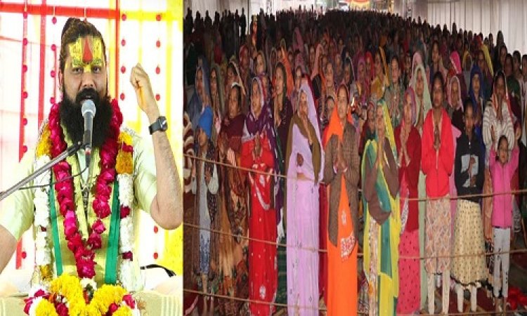 NEWS: ग्राम रेवली-देवली में भव्य भगवत कथा का तीसरा दिन, पंडित सोमनाथ शर्मा बोले- जगत का आधार है शक्ति की आराधना, पढ़े खबर