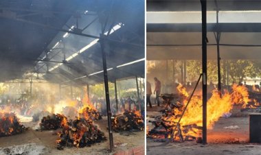 BIG NEWS : रो पड़ा श्मशान… अंतिम संस्कार के लिए लगी शवों की लाइन, एक साथ जलीं कई चिताएं, मुक्तिधाम में जगह भी पड़ी कम, इंदौर बावड़ी हादसे ने दिलाई कोरोना की याद...! दहल उठा कलेजा, पढ़े ये खबर