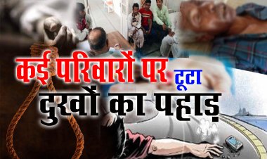 BIG REPORT: नीमच में शनिवार का काला दिन, एक के बाद एक हुई मौते, हादसों से पसरा मातम ही मातम, कब-कहां, क्या और कैसे घटी घटनाए...! पढ़े खबर में