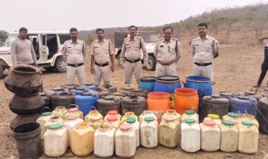 NEWS : अवैध शराब के विरूद्ध जीरन पुलिस कि कार्यवाही, 03 प्रकरण दर्ज 2500 लीटर लहान किया नष्ट, पढ़े खबर