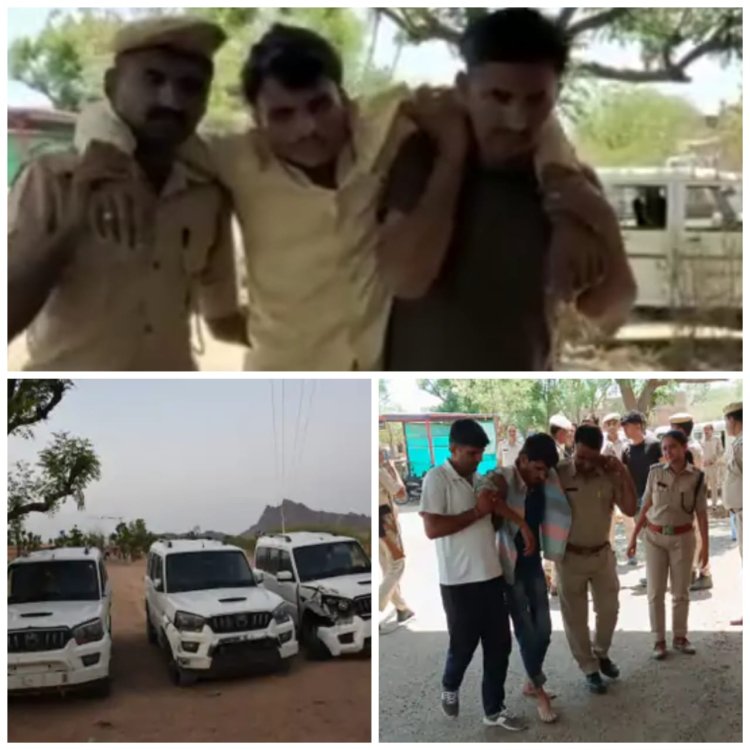 NEWS: तस्करों और पुलिस के बीच फायरिंग, नाकाबंदी में पुलिस की गाड़ी को मारी टक्कर,  6 तस्कर गिरफ्तार, पढ़े खबर