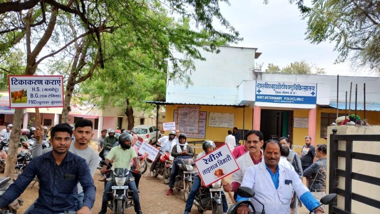 NEWS : विश्व पशु चिकित्सा दिवस के मौके पर शहर में निकली वाहन रैली, उत्कृष्ट कार्य करने वाले पशु मित्रों का हुआ सम्मान, पढ़े खबर