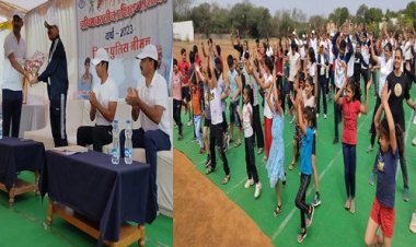 BIG NEWS: कनावटी पुलिस लाइन में समर केम्प की शुरुवात, बच्चों को मिलेगा हॉकी, वॉलीबॉल व कराटे सहित इन खेलों का प्रशिक्षण, जिला कलेक्टर और एसपी ने किया शुभांरभ, पढ़े खबर