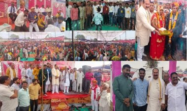 BIG NEWS: ग्राम जमुनिया खुर्द में खारोल समाज का सामूहिक विवाह सम्मेलन संपन्न, इतने जोड़े बंधे परिणय सूत्र में, नीमच-मंदसौर इन दिग्गज नेताओं ने वर-वधु को दिया आशीर्वाद, पढ़े खबर