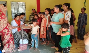 NEWS: बरखेड़ा गांव में लाडली लक्ष्मियों का किया स्वास्थ्य परीक्षण, हीमोग्लोबिन की जांच, फिर उपचार भी, पढ़े खबर