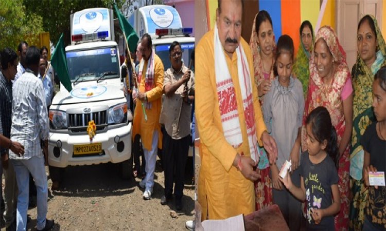 NEWS: नीमच में पशुओं के लिए नई सुविधा की शुरुवात, विधायक परिहार ने इसे दिखाई हरी झंडी, जनसेवा शिविर में कार्ड भी बांटे, पढ़े ये खबर