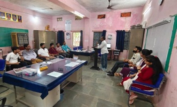 NEWS - नवीन विद्यार्थियों की ऑनलाइन प्रवेश प्रक्रिया पर जीरन महाविद्यालय में हुआ कार्यशाला का आयोजन , पढ़े खबर