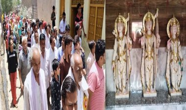 NEWS: ग्राम चपलाना में मूर्ति प्राण प्रतिष्ठा महोत्सव का समापन, मंदिर में विराजे ये देवता, महाप्रसादी का भी आयोजन, पढ़े खबर