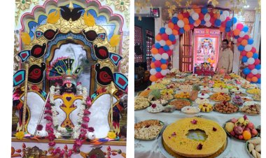NEWS : मनासा के श्री चारभुजानाथ मन्दिर पर छप्पन भोग का आयोजन,देर रात भजन संध्या भी,भक्तगण खूब झूमे नाचे,जाने आखिर क्यों लगाया जाता है भोग,पढ़े खबर में