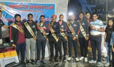 WOW ! नीमच के इन खिलाड़ियों ने लहराया परचम, सीनियर नेशनल तैराकी प्रतियोगिता में चयन, खेल प्रेमियों ने किया सम्मान, दी अग्रिम शुभकामनाएं, पढ़े खबर