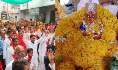 NEWS: प्रजापति समाज ने धूमधाम से निकाली चारभुजानाथ की बारात, तुलसी विवाह भी संपन्न, पढ़े ये खबर