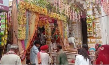 NEWS: ग्राम कंजार्डा में हरियाली अमावस्या की धूम, चारभुजानाथ की भव्य शाही सवारी निकाली, उमड़ा जनसैलाब, पढ़े खबर