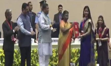 NEWS: अपर कलेक्टर नेहा मीणा ने जिले के साथ प्रदेश का नाम किया रोशन, राष्ट्रपति शील्ड भूमि प्लैटिनम अवार्ड से सम्मानित, पढ़े ये खबर