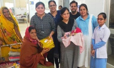 NEWS: आराध्या का बेटियों को जन्म देने वाली माताओं का सम्मान निरंतर जारी, जिला अस्पताल परिसर में आयोजन, पढ़े ये खबर